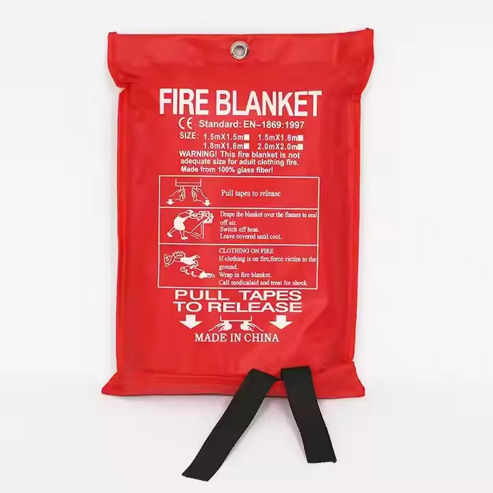 Fire Blanket Kitchen Emergency Suppression Blanket fire retardant blanket 1mx1m
