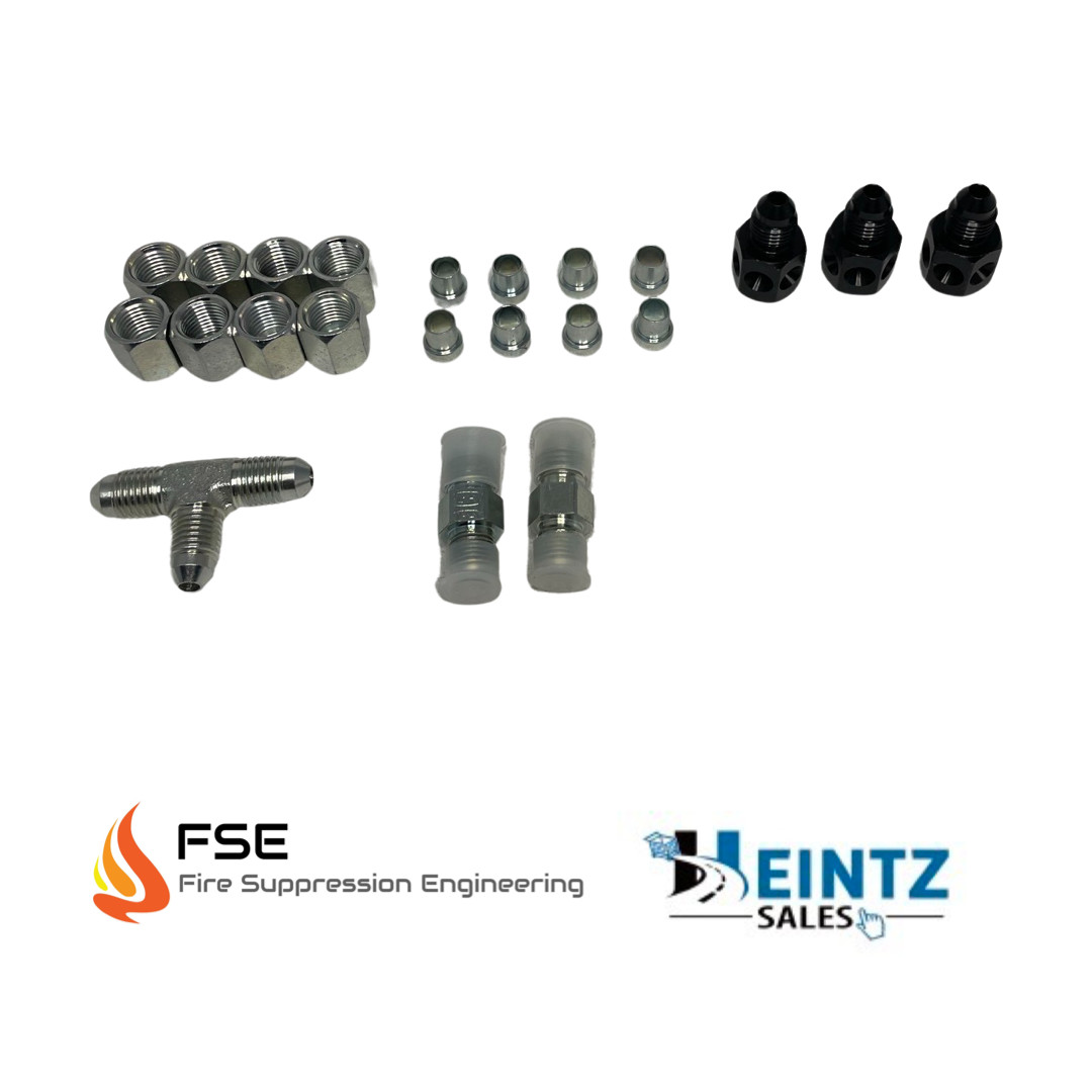 FSE 920-1001 Fire Suppression Engineering Discharge Nozzle Tee & Fitting Kit