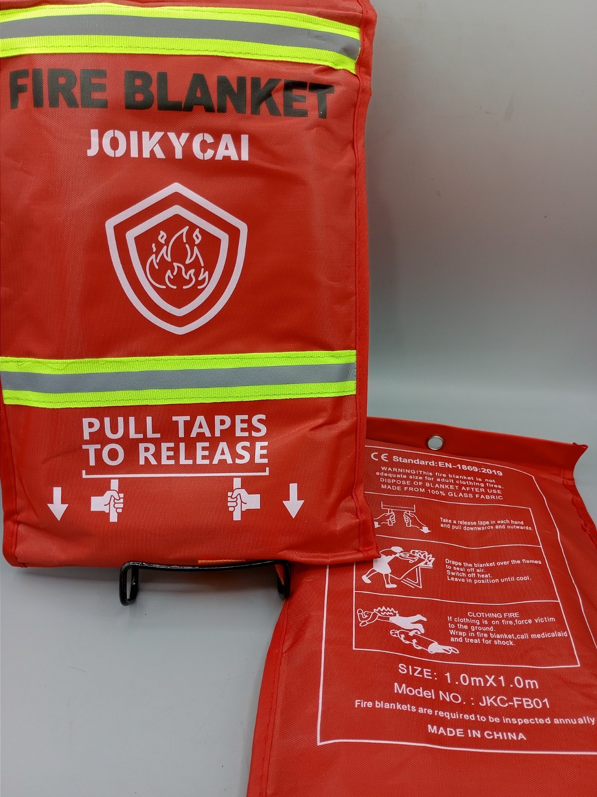 Emergency Fire Blanket For Home & Kitchen, Fire pits, BBQ – 2 Pack 39in X 39in
