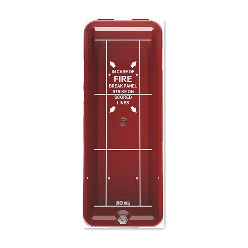 4pcs Fire Extinguisher Cabinet Box Red Plastic Cover Case for 5LB FE New