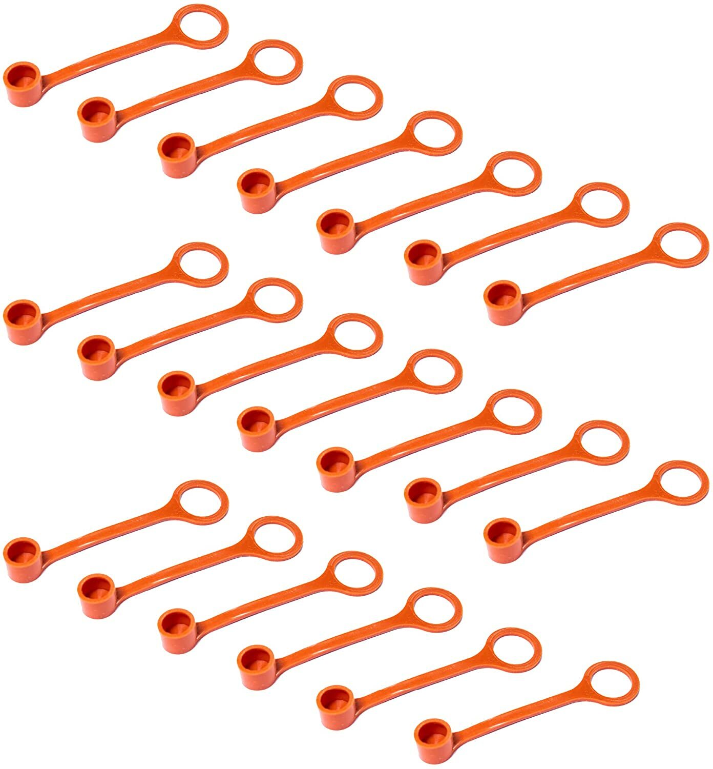 ✅🔥🧯NEW 20 PACK R102 TYPE FIRE SUPPRESSION SYSTEM RUBBER BLOW OFF NOZZLE CAPS🚒