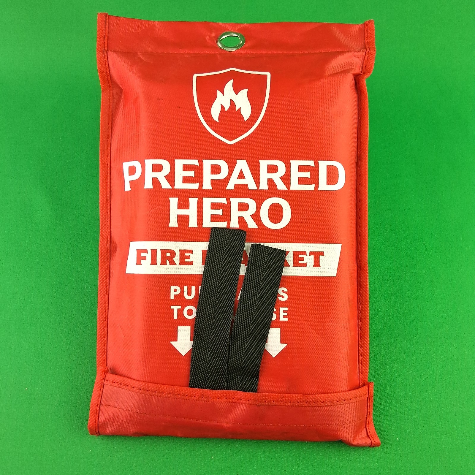 Prepared Hero Fire Suppression Blanket Woven Fiberglass 39 x 39” Home Shop Auto