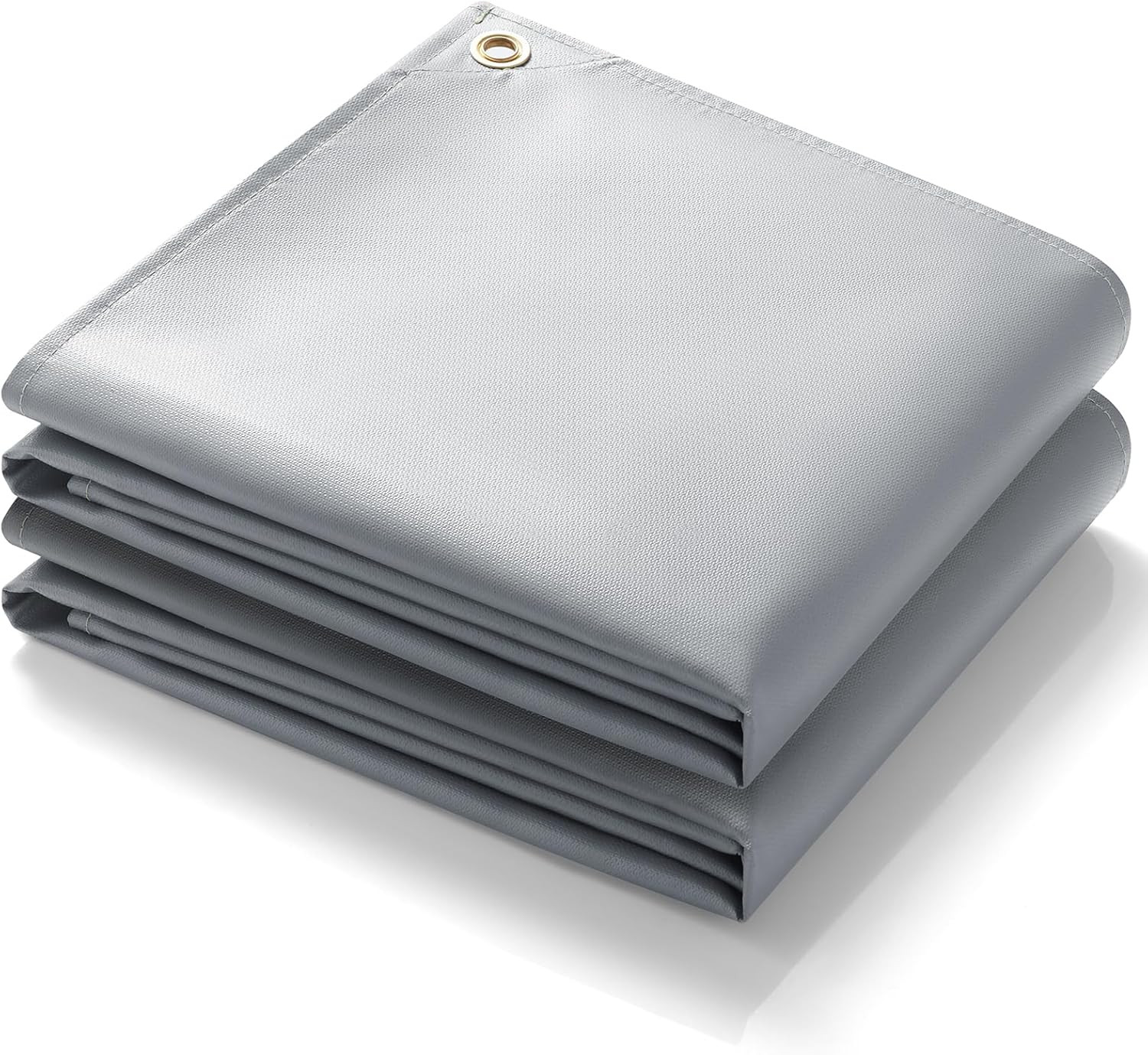 PAWBOSE 4x6ft Welding Blanket, Silicone Coated Fiberglass Fire Blanket for Weldi