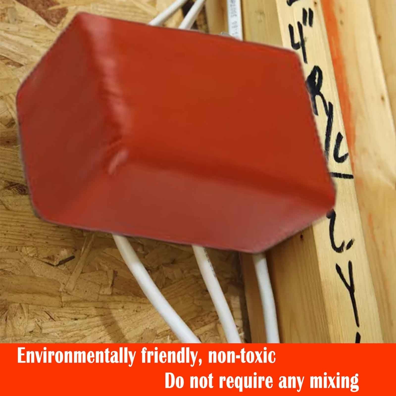Moldable Fire Barrier Putty Pads – Adhesive Electrical Wall Firestop for Sockets