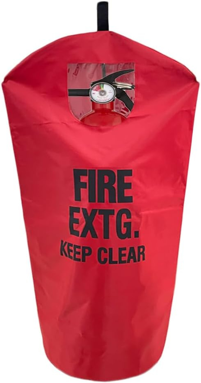 Fire Extinguisher Cover, Heavy Duty Fire Protective Sleeve from Scuffs & Scra…