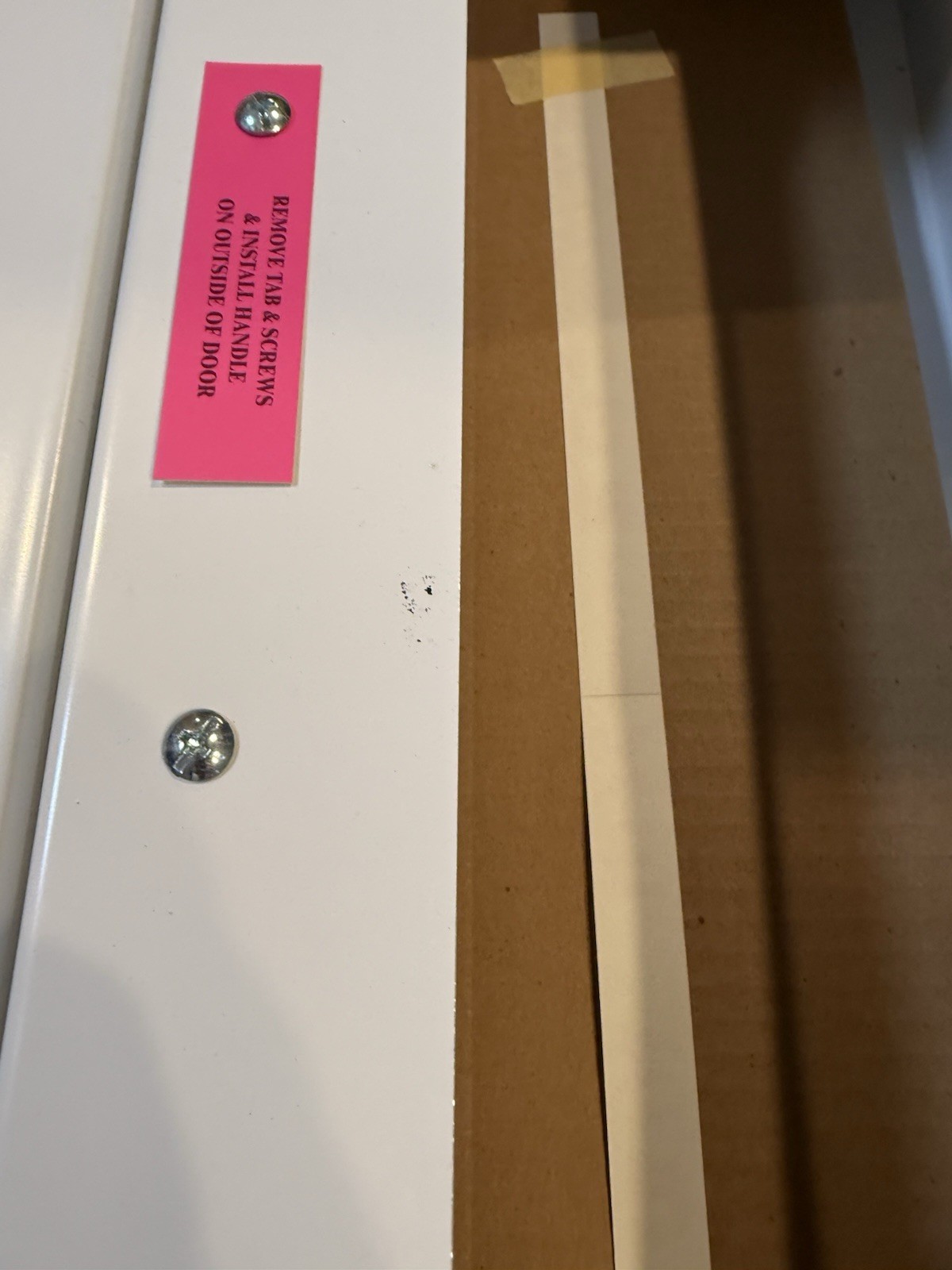 Larsen’s 2409-1F Fire Extinguisher Cabinet Semi-Recessed Glass Door White Scuff