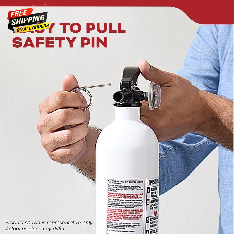Fire Extinguisher for Vehicles, Cars, Single Use 5BC 🎯🎯🎯