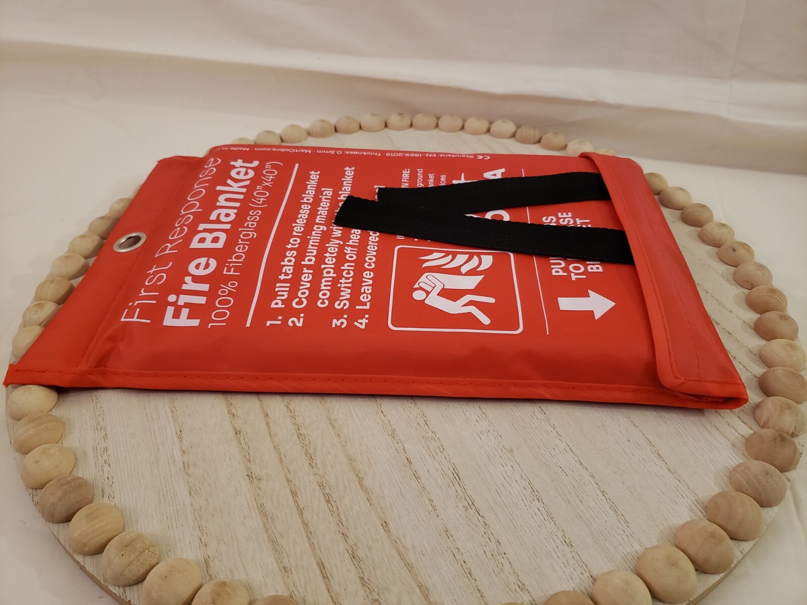 New First Response Fire Blanket Fire Protection – 4 Pack – 40”X40” – Brand New!