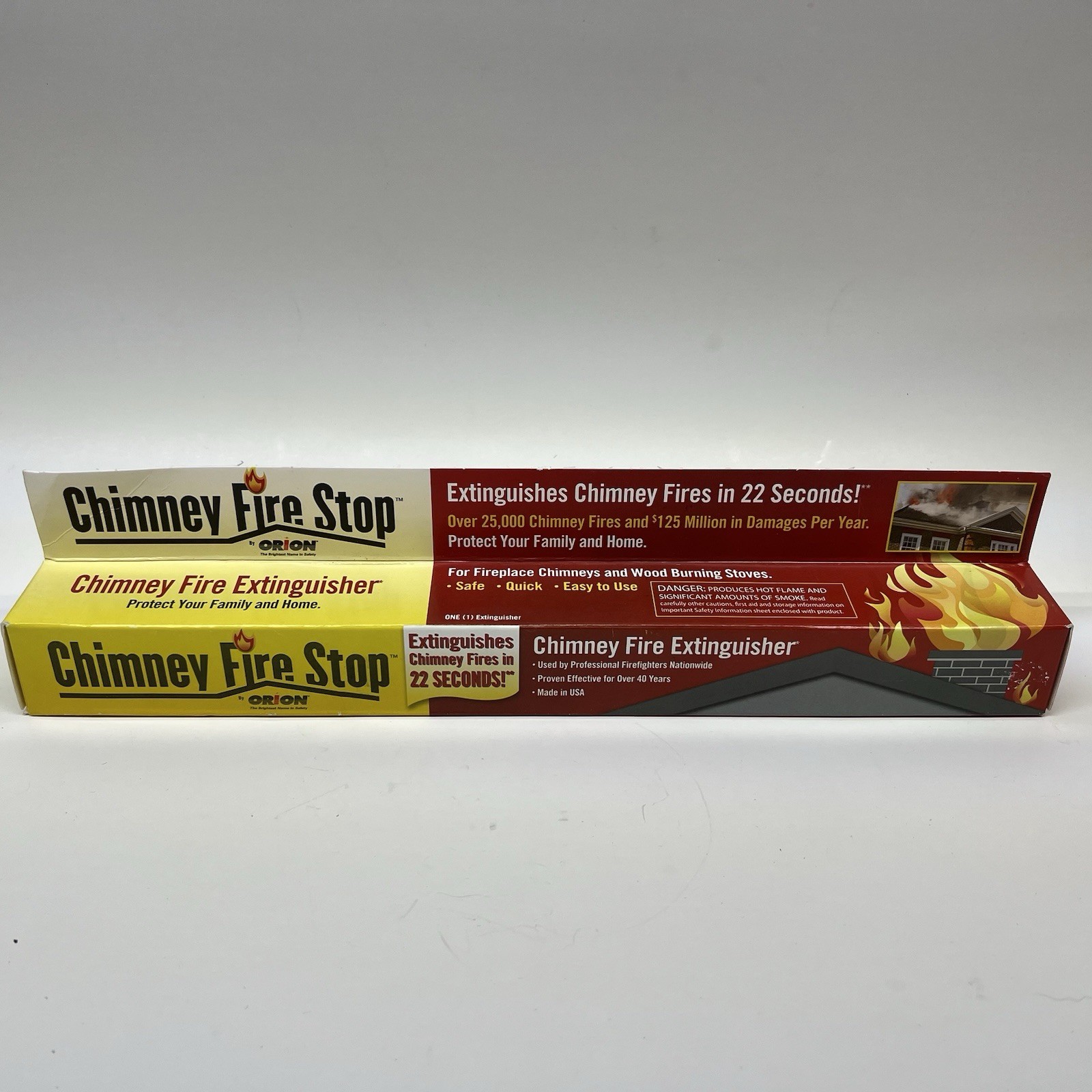 3x Orion Chimney Fire Stop Extinguisher for Fireplace Works in 22 Seconds! NEW