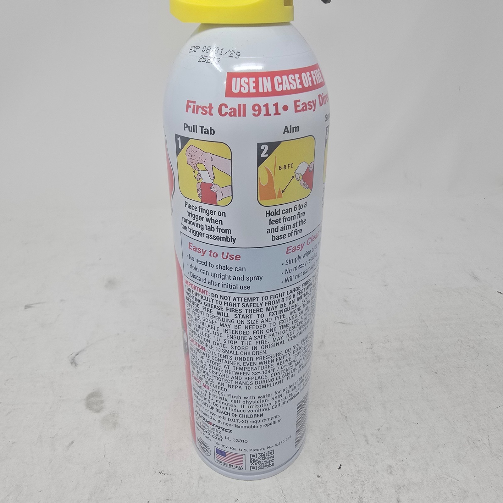 *Box of 12* 16 Oz. A:B:C Multiple Use Fire Extinguisher Spray Suppressant