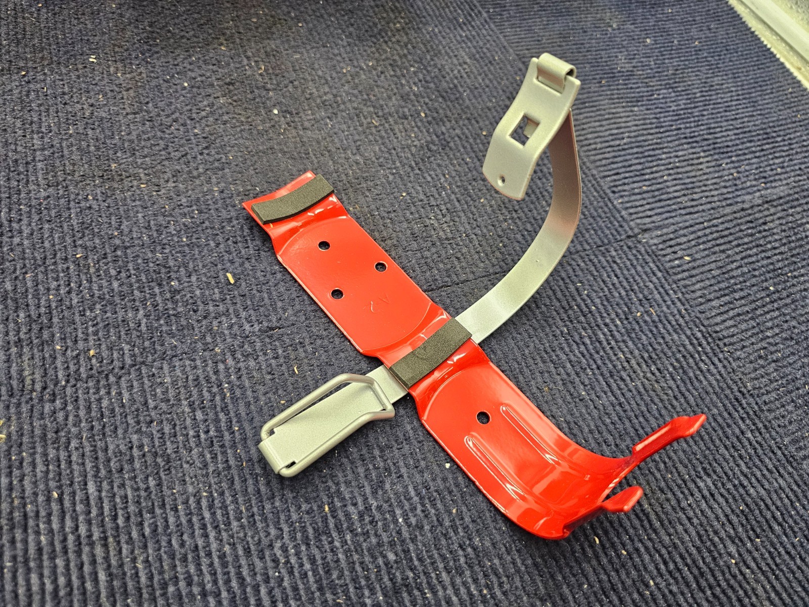 (QTY 6) Mastervision Parts 35WT37 Fire Extinguisher Bracket For 2.5lb Tank Cap.