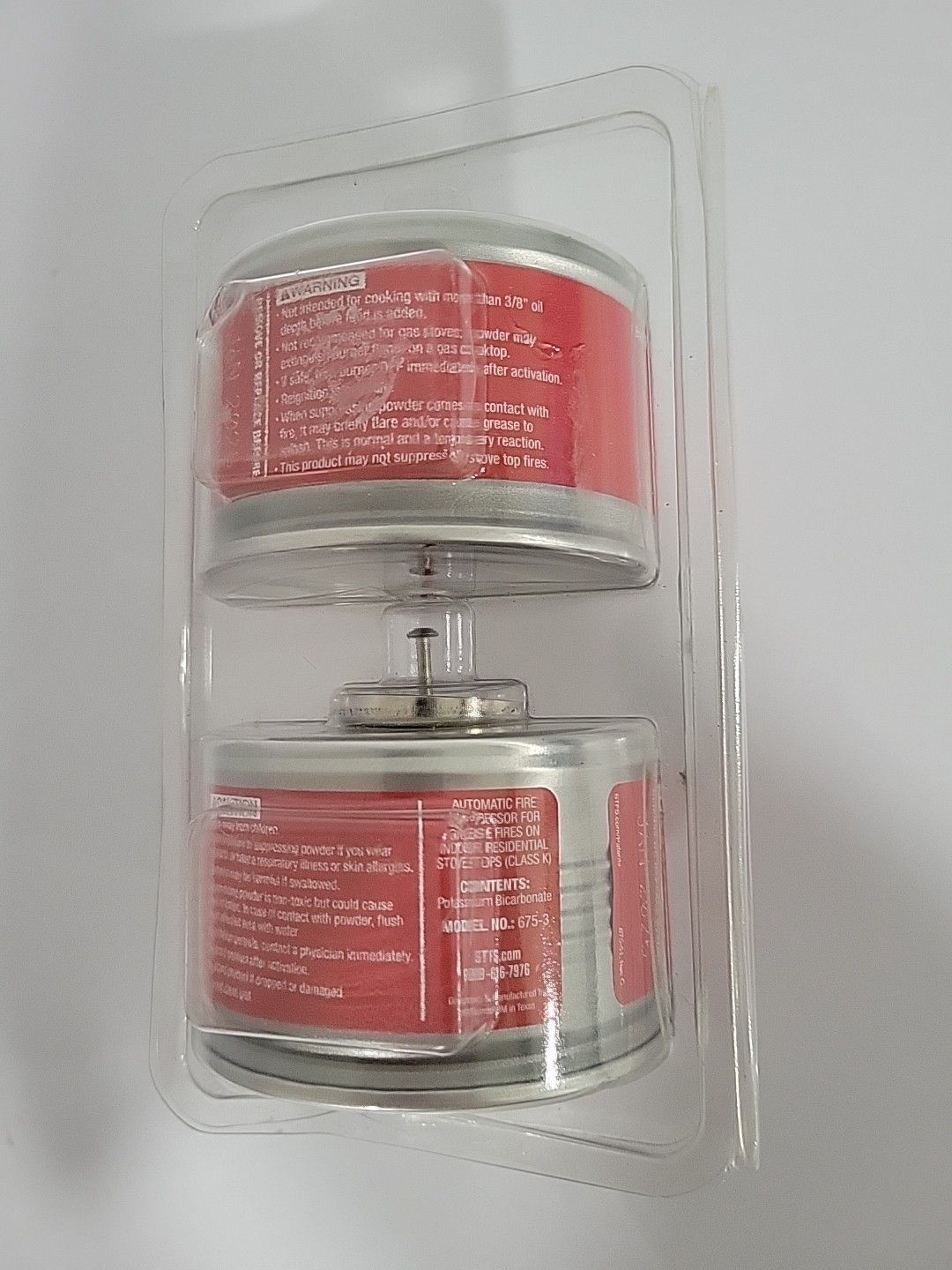 StoveTop Firestop 675-3 Range Hood Fire Extinguishers 2 Pack Exp Jan 2026