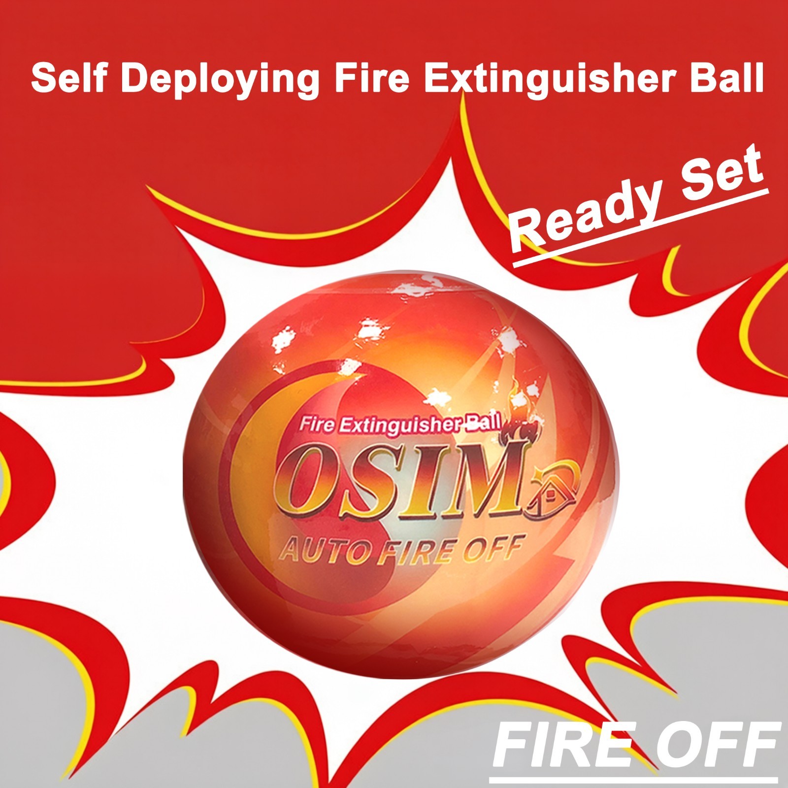 Self-Exciting Fire Extinguisher ball for Kitchen Car Electric Box Garage house