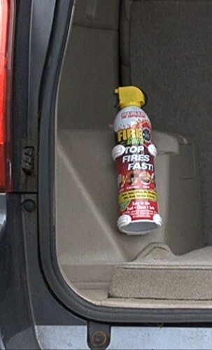 Fire Gone 5-in-1 Compact Fire Extinguisher for Car, Grease, and Electrical Fires