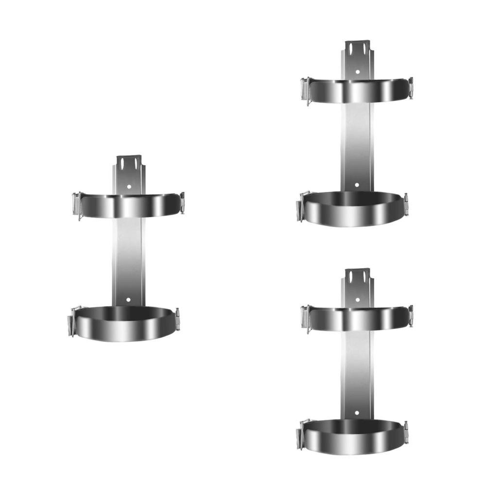 3 PCS Car Fire Extinguisher Holder Adjustable Mount Accessories Wall Bracket