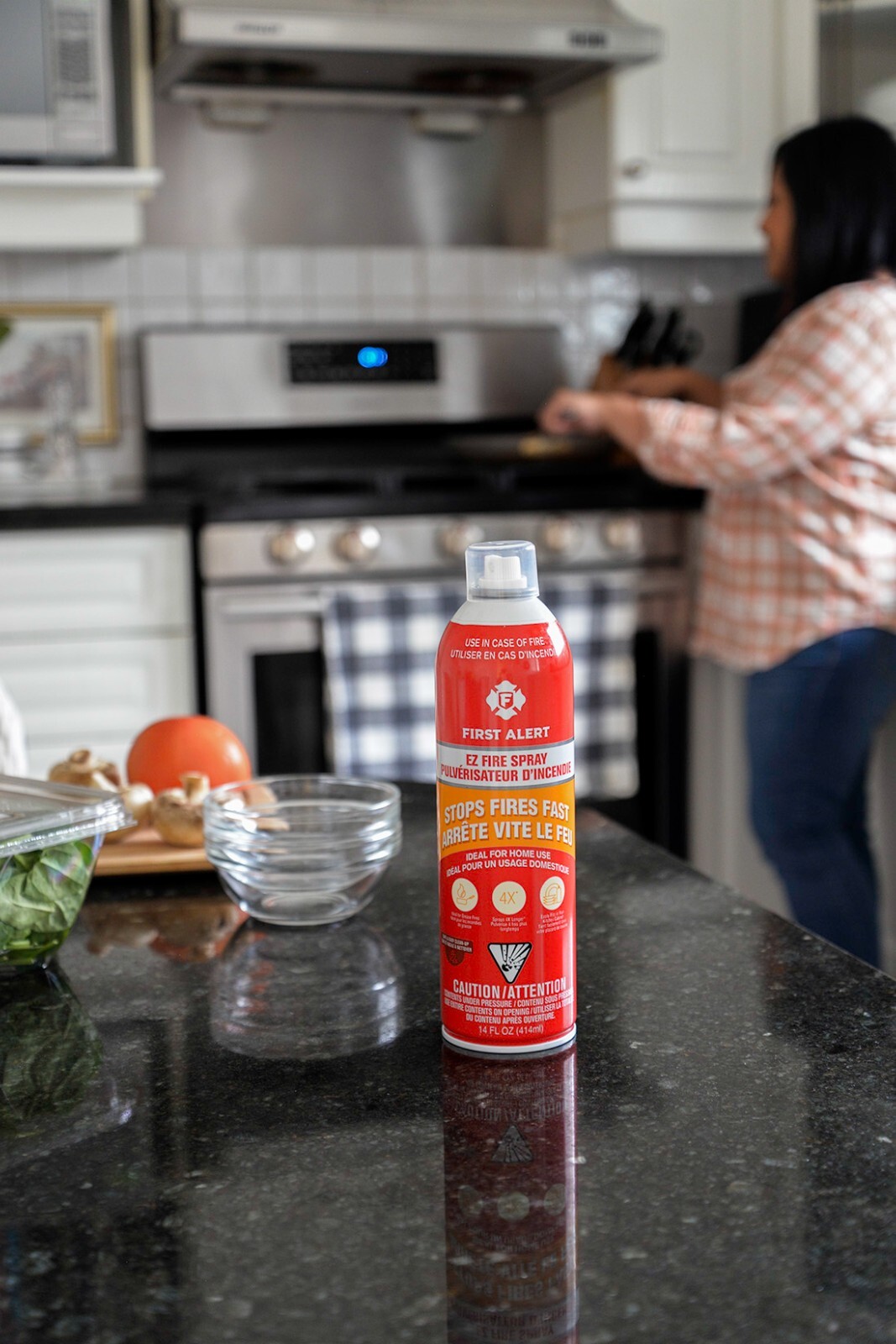 Fire Extinguisher -First Alert EZ – Home and Kitchen Fire Safety