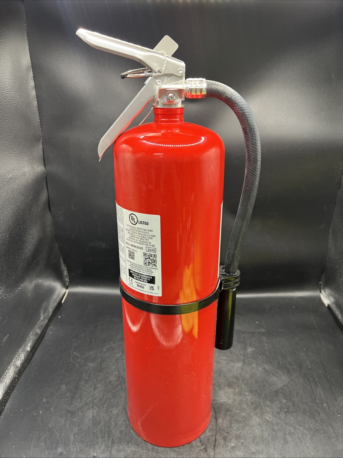 Amerex B456, 10lb ABC Dry Chemical Extinguisher, Aluminum Valve