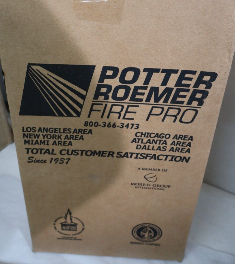 POTTER ROEMER 9751 , 9751-IC-KIDDE Fire Pro Fire Extinguisher Cabinet (NEW)