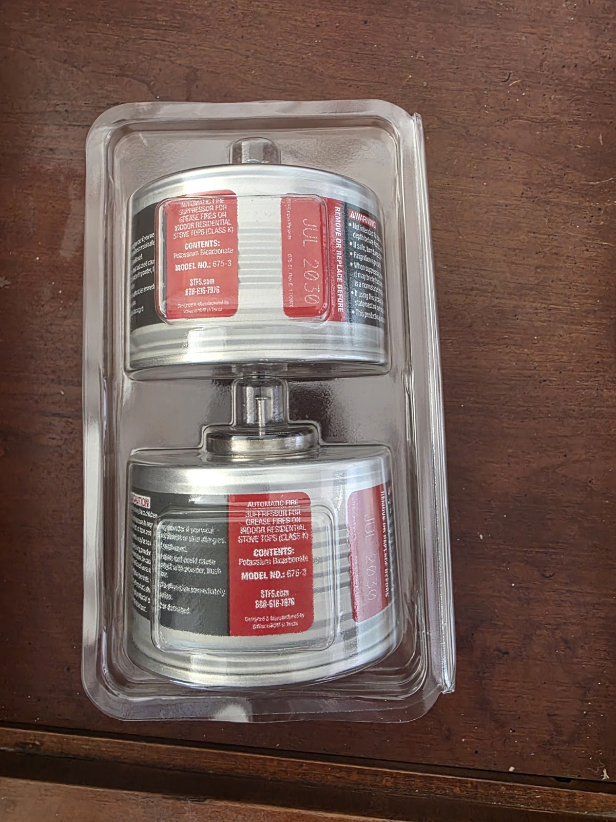10 PackStoveTop FireStop 675-3 RangeHood Fire Suppressor Expiration July 2030