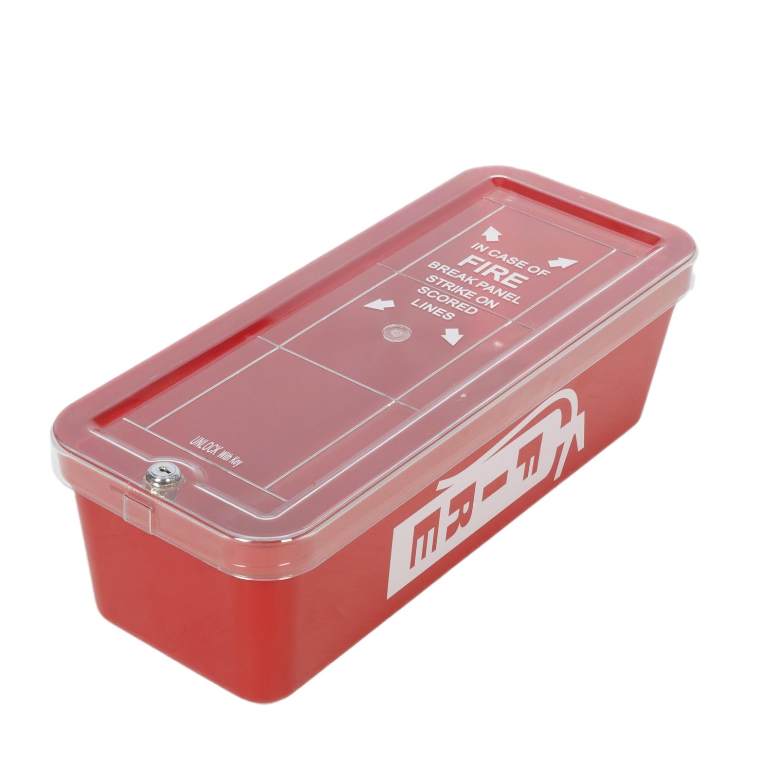 Fire Extinguisher Cabinets Box Red Plastic ABS Cover Case for 5LB 4pcs/Pack