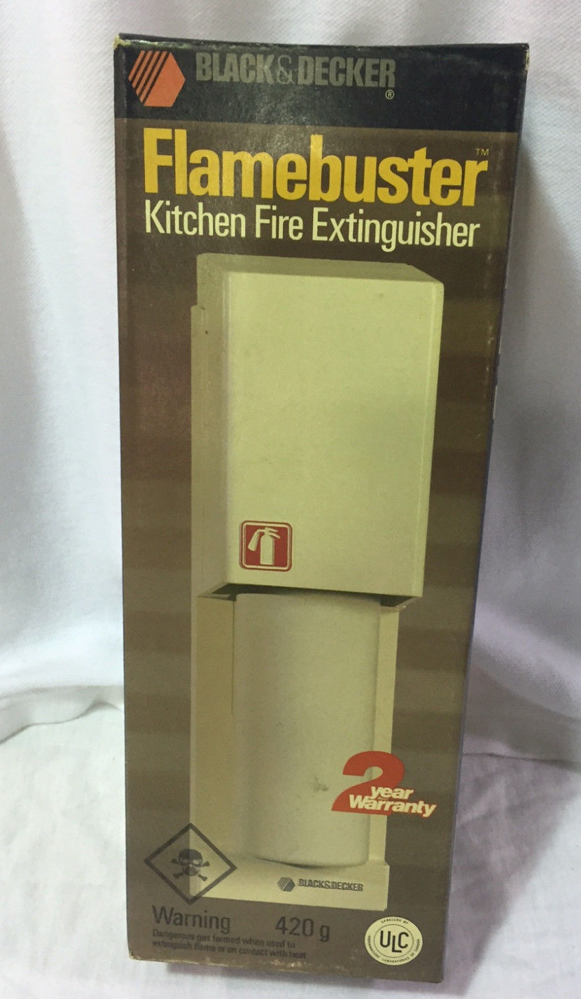 Fire Extinguisher Home Kitchen FLAMEBUSTER Fast Easy Use Office Boat Car Safe