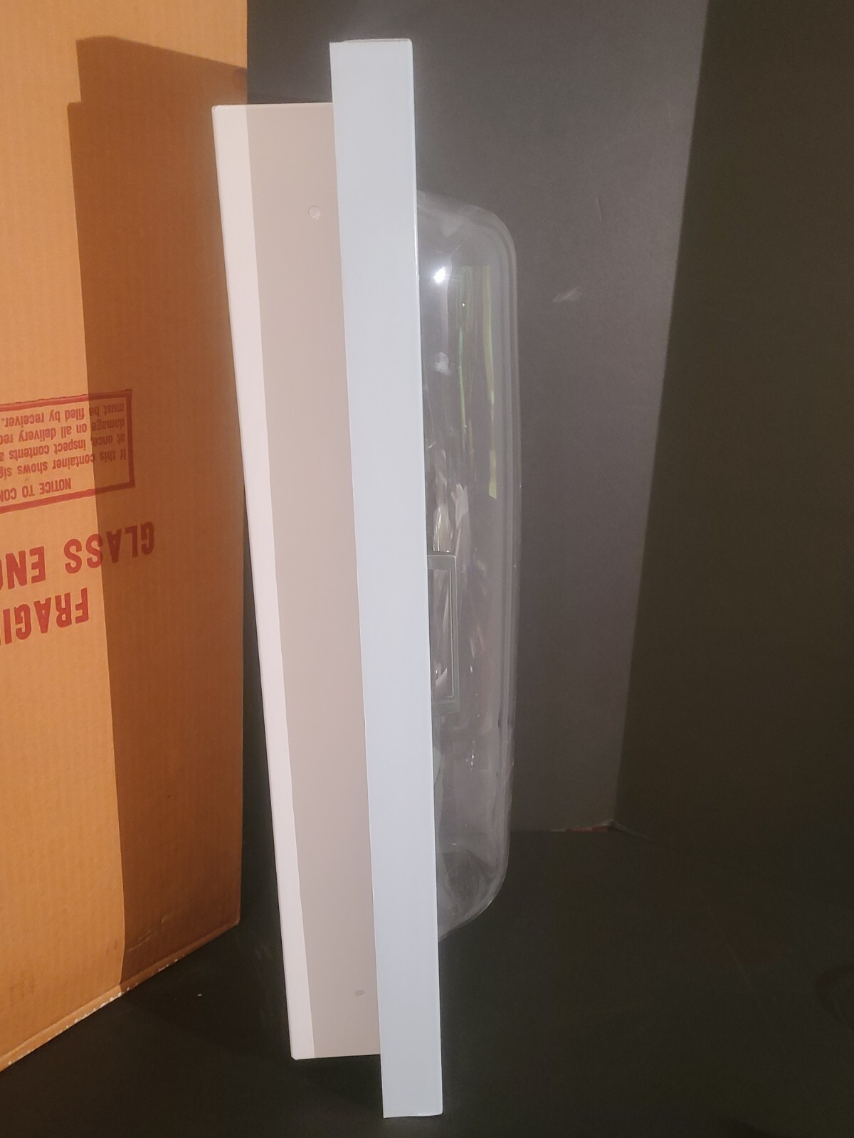 JL Industries C1536F25 Clear VU Acrylic Bubble Fire Extinguisher Cabinet