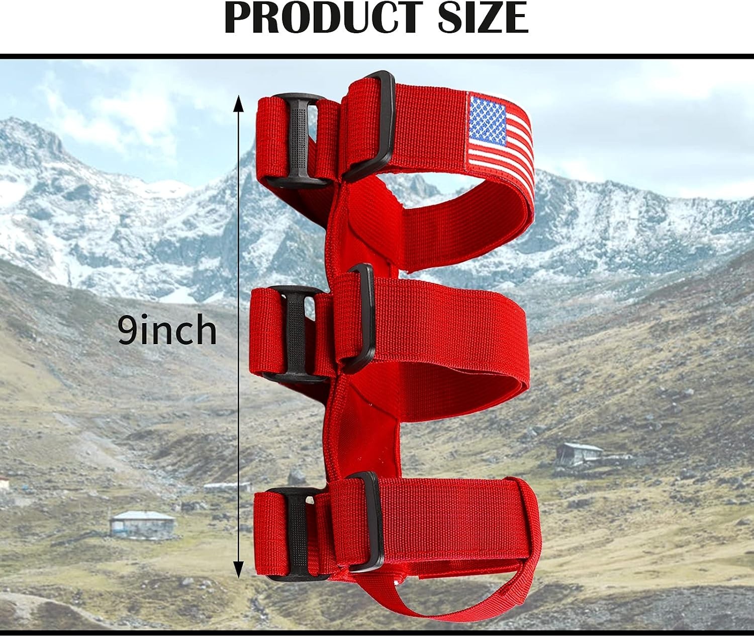 Adjustable Roll Bar Fire Extinguisher Mount Holder 3 lb for Jeep Wrangler Unl…