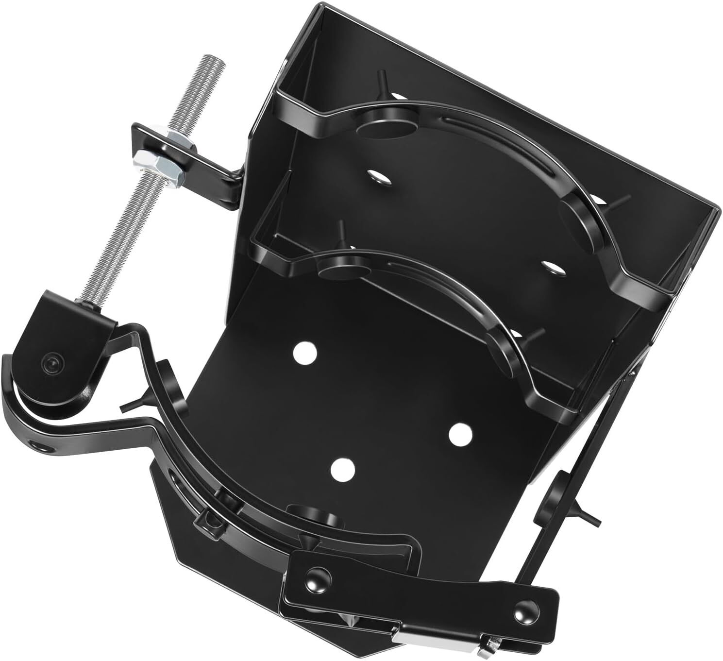 Heavy Duty Vehicle Bracket,Fire Extinguisher Brackets & Mounts-St12 Steel Black