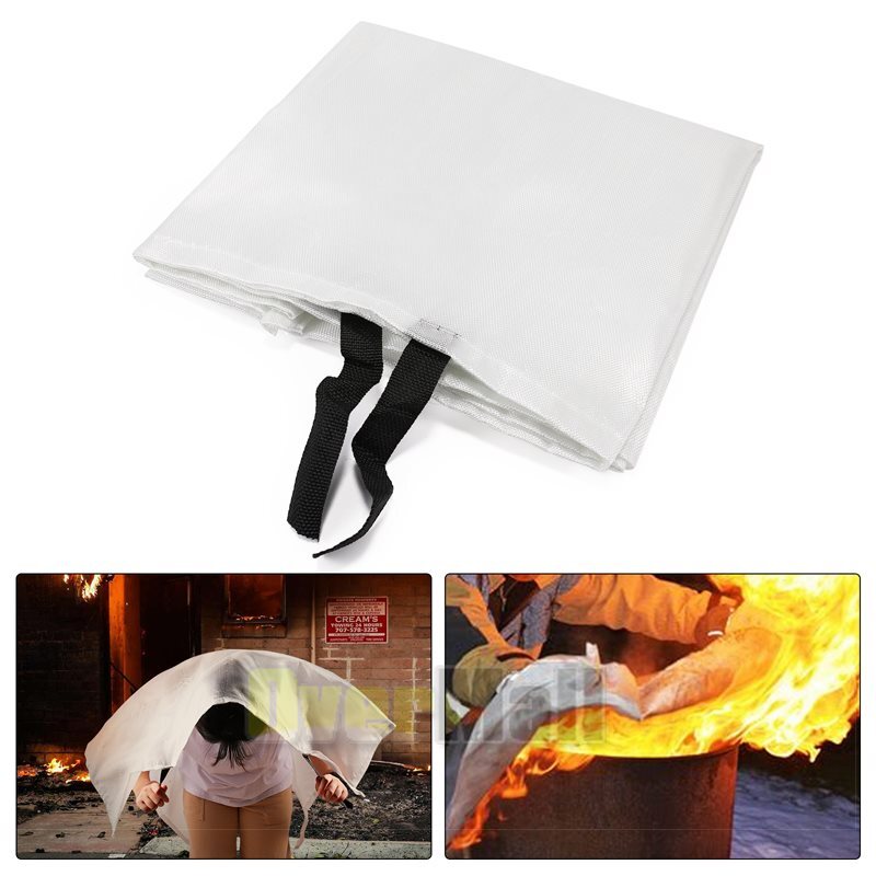 Fire Blanket – XX-Large Fiberglass Fire Blanket Fire Kitchen Prepared 59”x59”