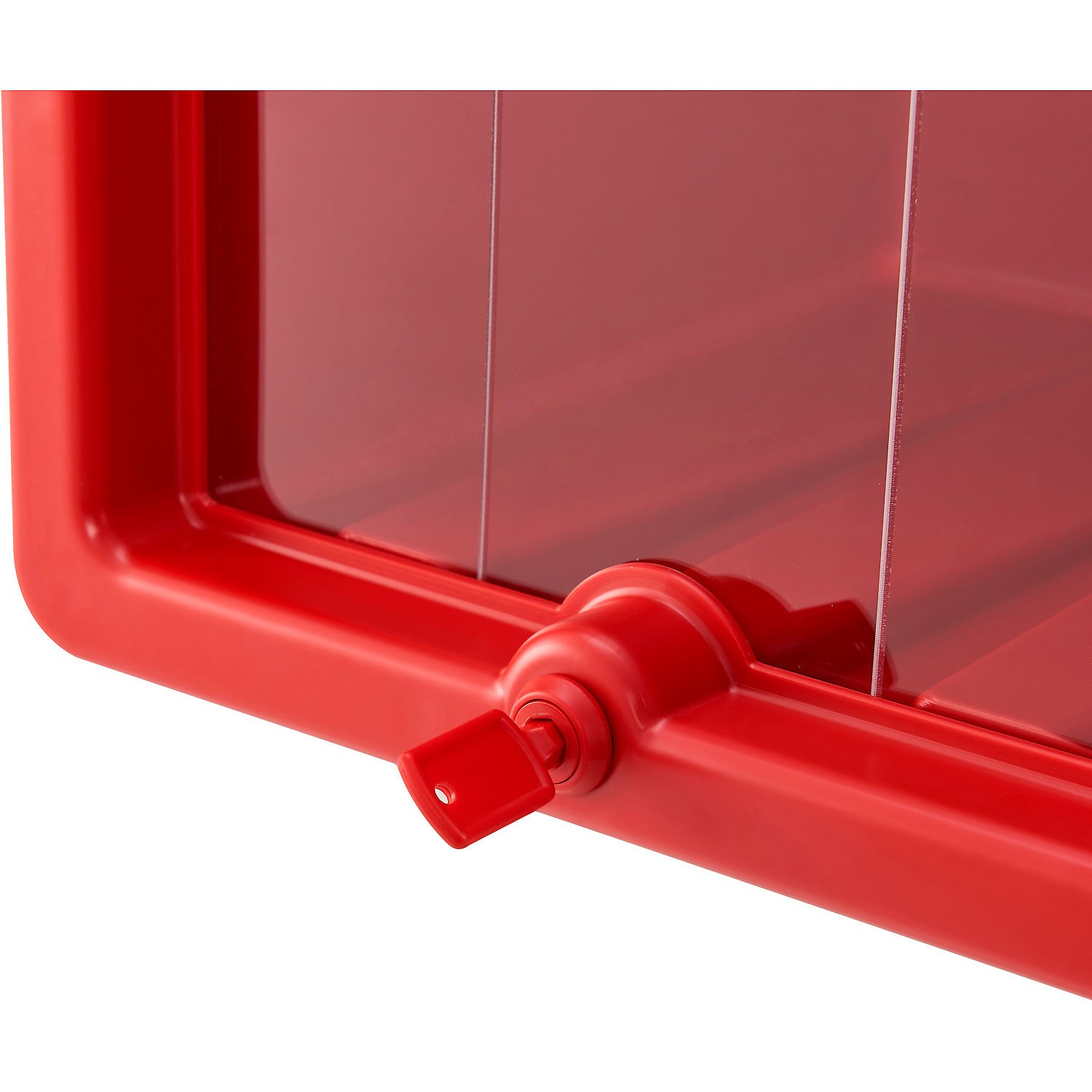Global Industrial Fire Extinguisher Cabinet Plastic Fits 20 lbs. Red