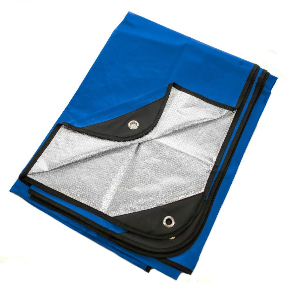 AllWeather Outdoor Survival Blanket, Thermal Emergency Blanket, Reflective He…