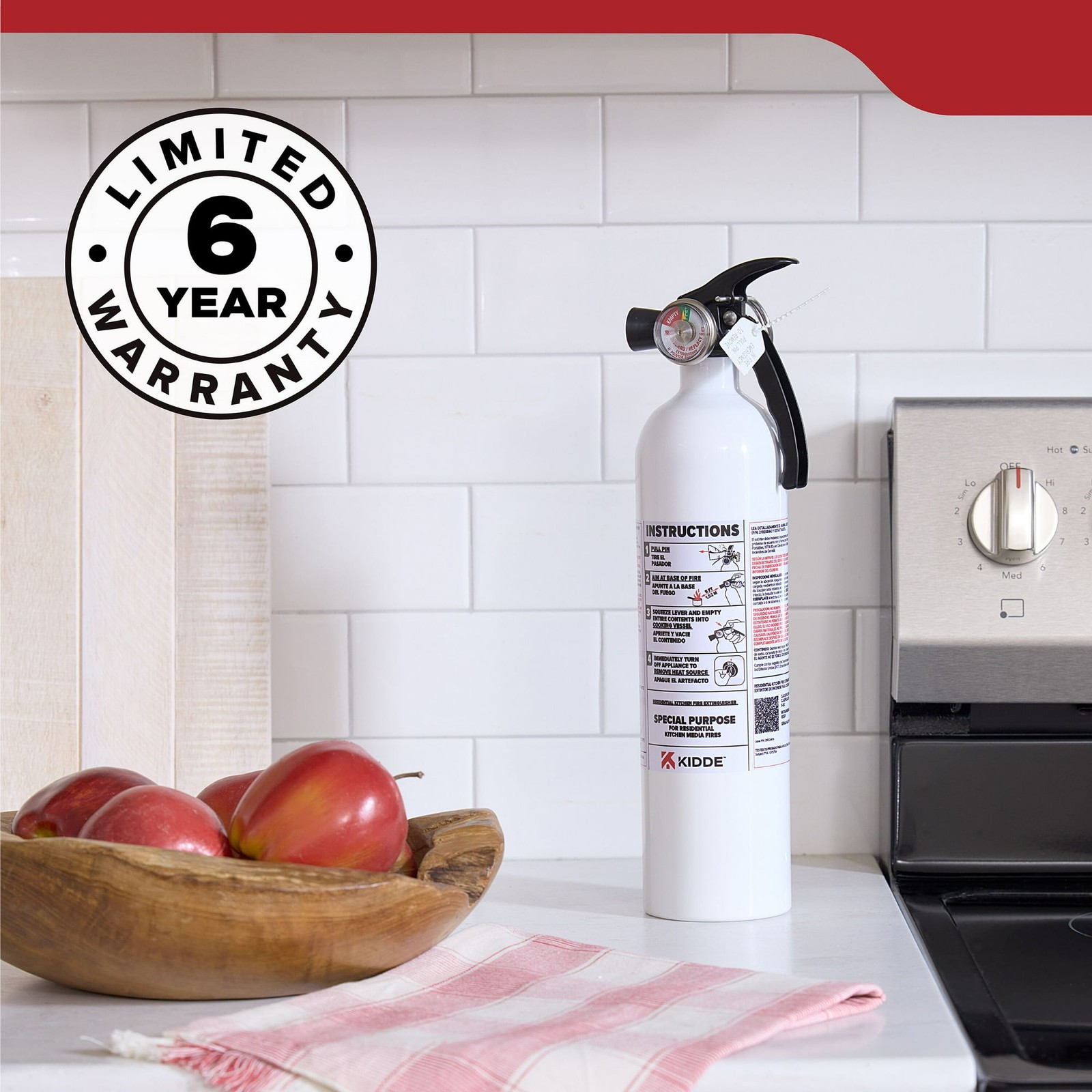 2-Pack Kidde Kitchen Fire Extinguisher Residential Single-Use 711A