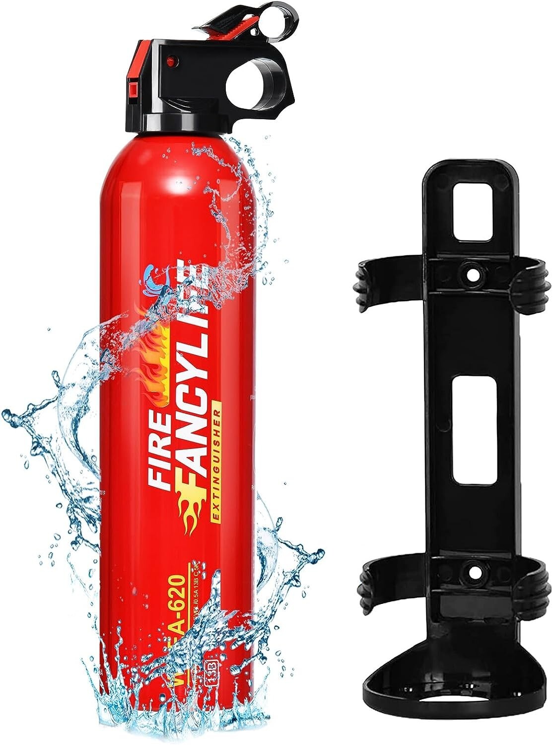 FancyLife Fire Extinguisher for Home Kitchen Car Vehicle Non-Toxic Water-Based