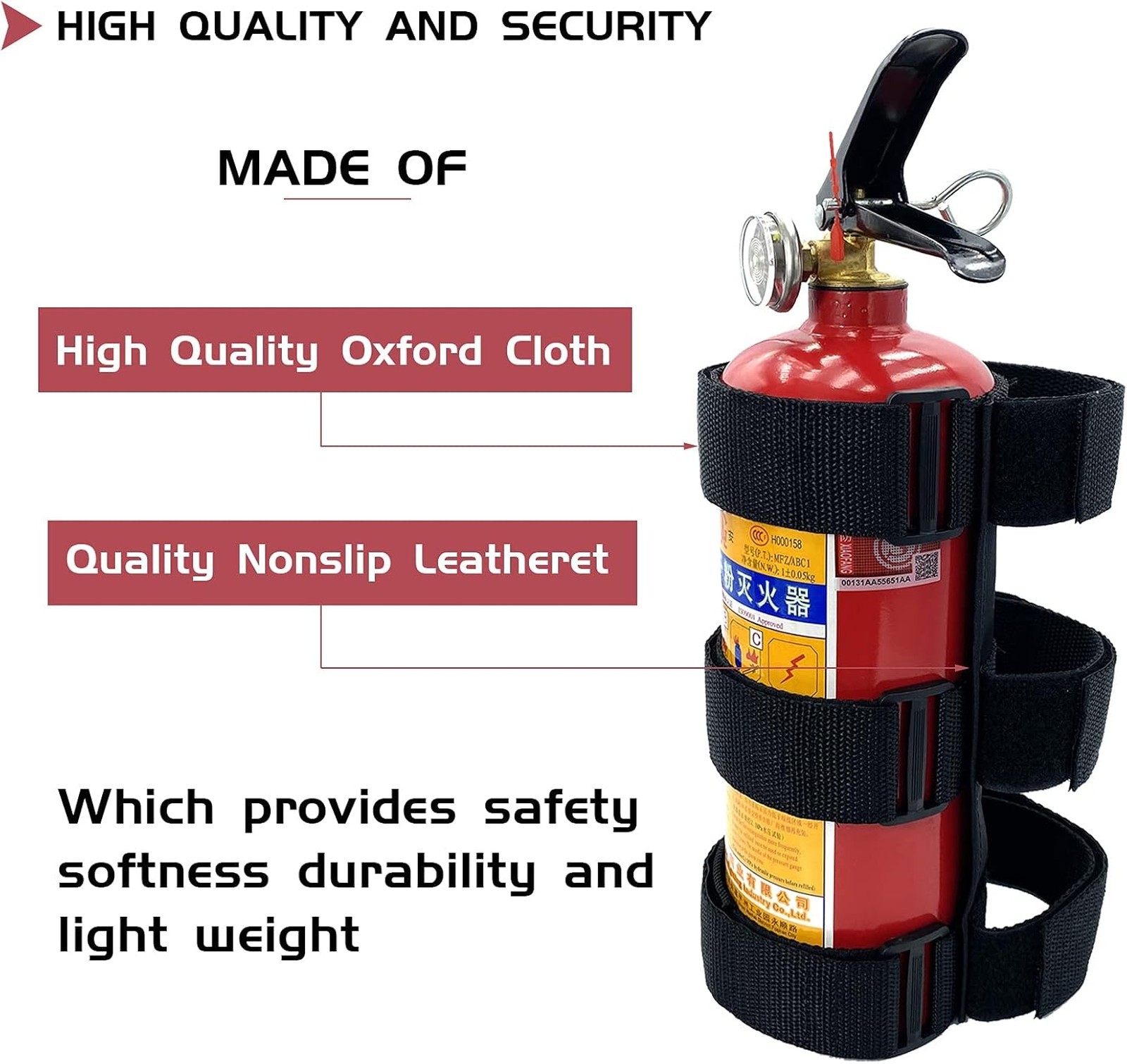 Roll Bar Fire Extinguisher Mount Holder for Jeep Wrangler Polaris RZR Can Am