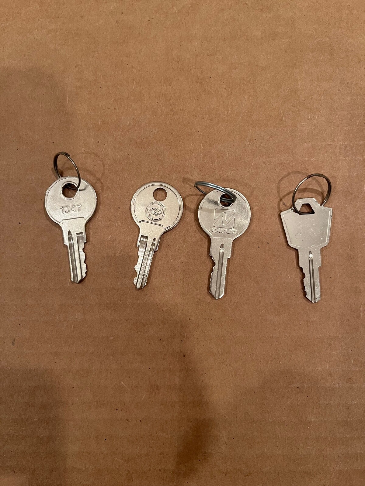 Fire Security Cabinet Keys 4ct