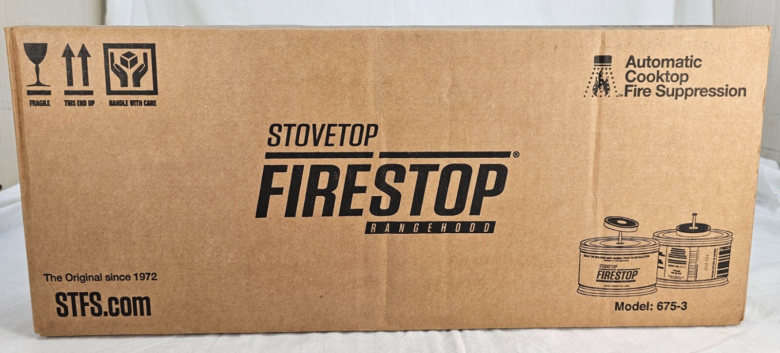 NEW – StoveTop FireStop 675-3D RangeHood Fire Suppressor 10 Pack – April 2031