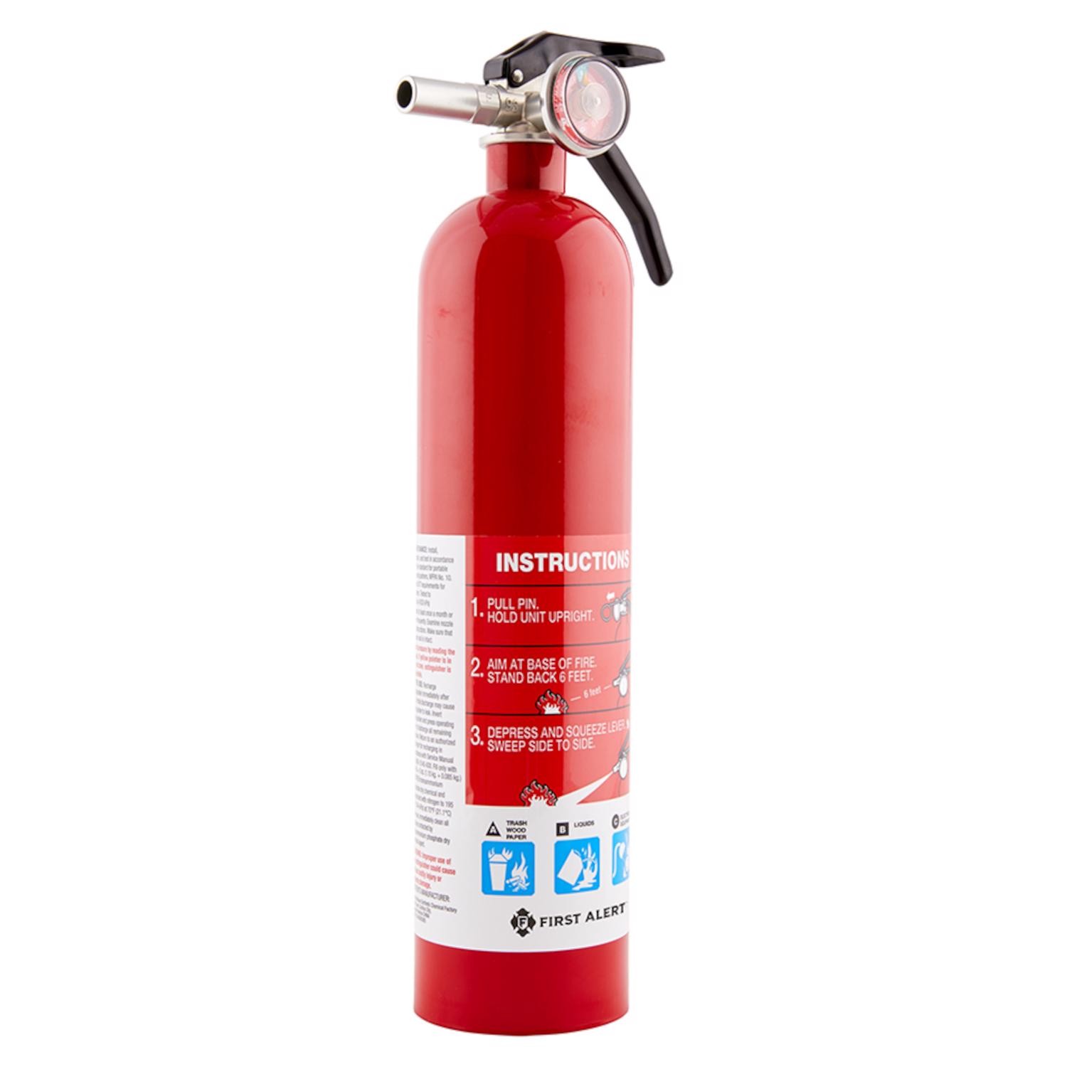 First Alert 2-3/4 Lb. Fire Extinguisher For Garage (Pack Of 4)