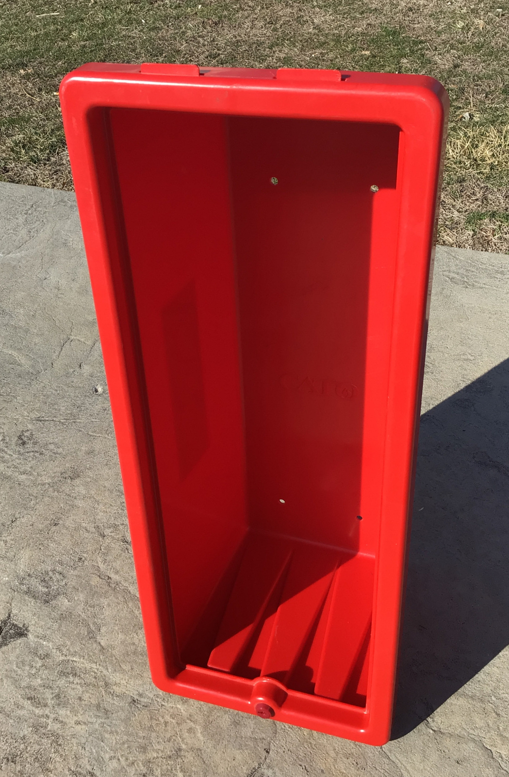 CATO 105-20 RRC-H FIRE EXTINGUISHER CABINET NO GLASS OR HANDLE FREE SHIPPING