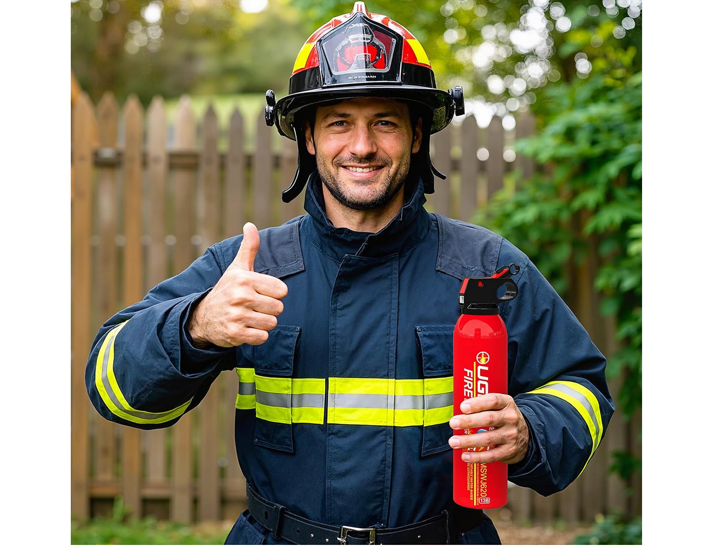 4 In1 Fire Extinguisher with Mount Fire Extinguishers for the House/Car/Kitchen