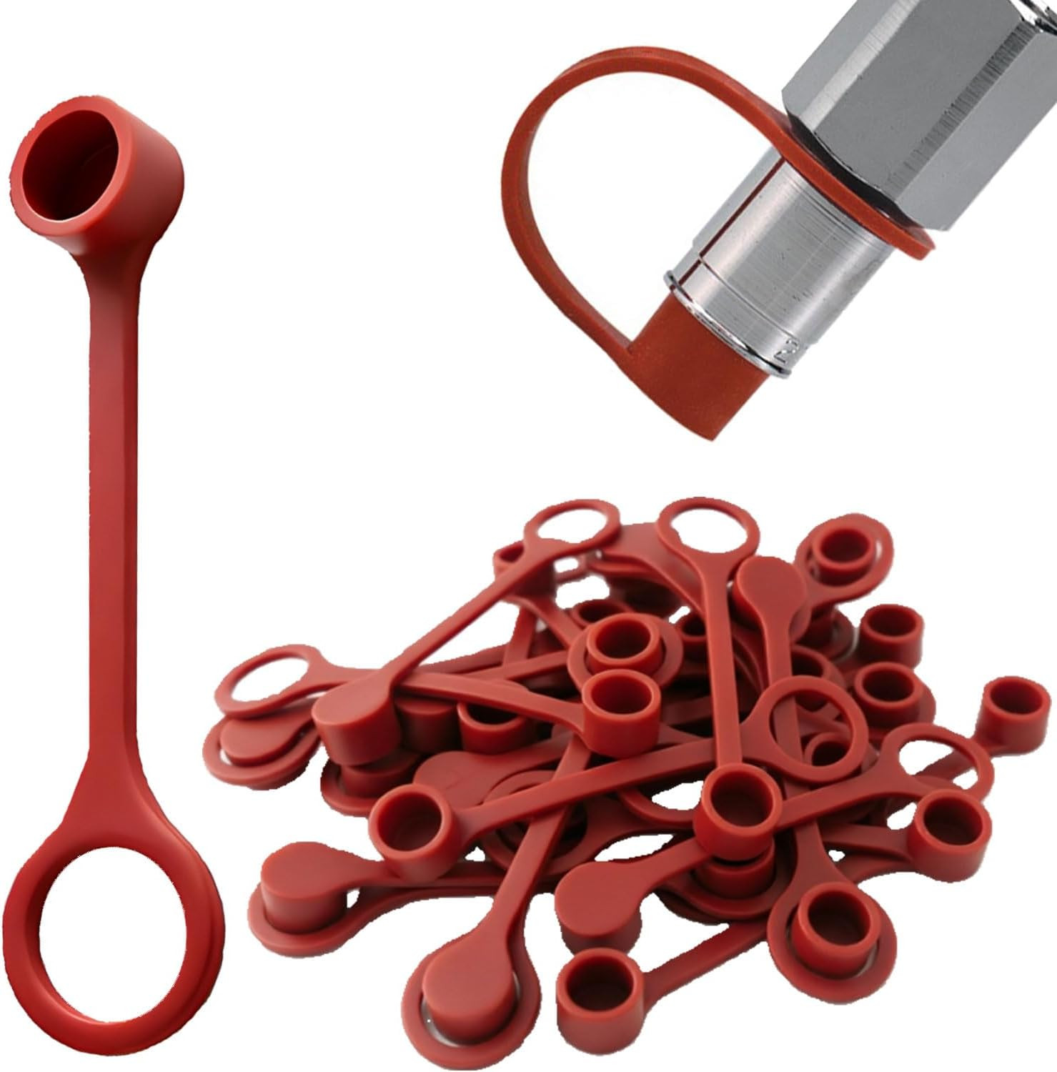35 Pcs Rubber Blow Off Caps – Replacement Grease Caps Compatible with Ansul R102