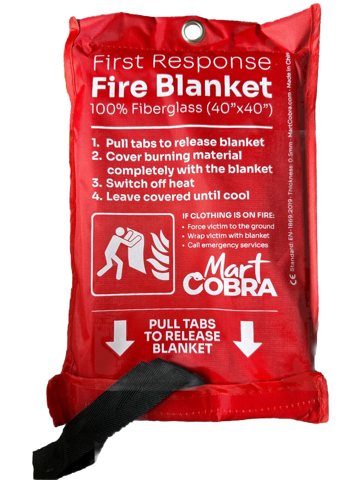 First Response Fire Blanket. (40 X 40) New