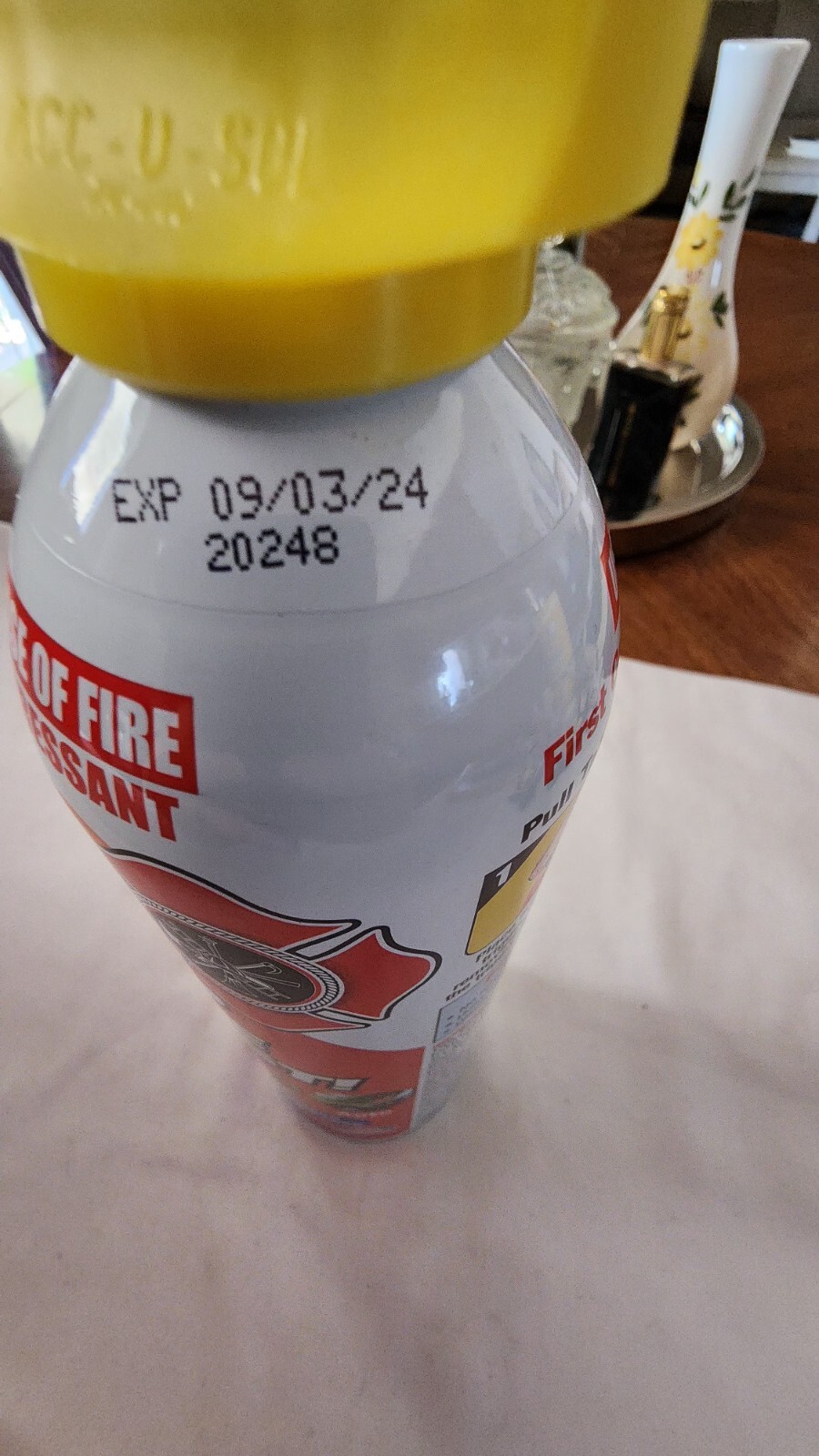 Fire Suppressant Fire Stopper gone, Fire Fighter, Fast Use In Case Of Fire 16oz