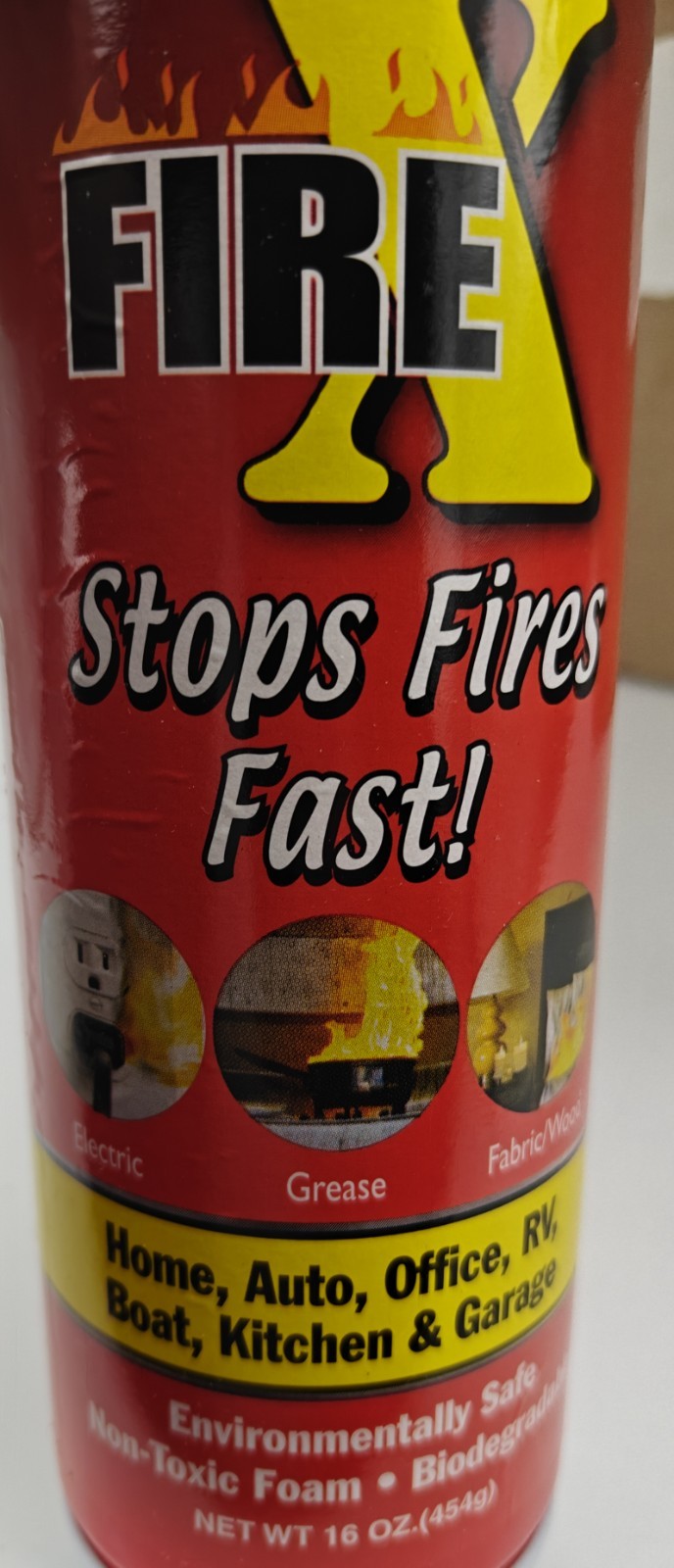 New Fire Gone Max Pro Srop Fire Fast Suppressant Aerosol Can 16 oz Lot of 11 USA