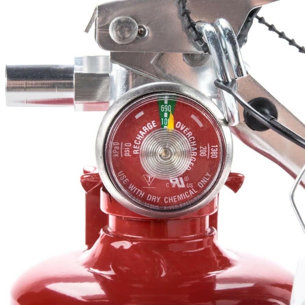 4X 2.5 Lb Fire Extinguisher ABC Dry Chemical Rechargeable DOT Vehicle Bracket UL