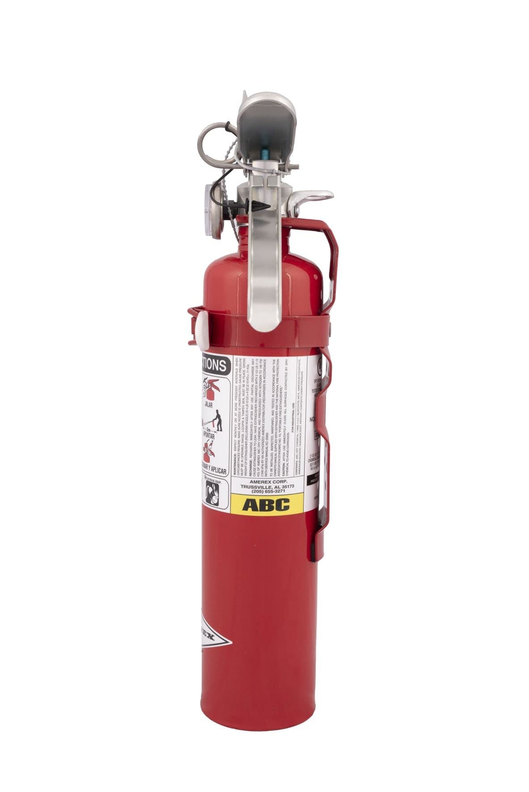 Amerex B417T 2.5 Pound ABC Dry Chemical Fire Extinguisher with Bracket