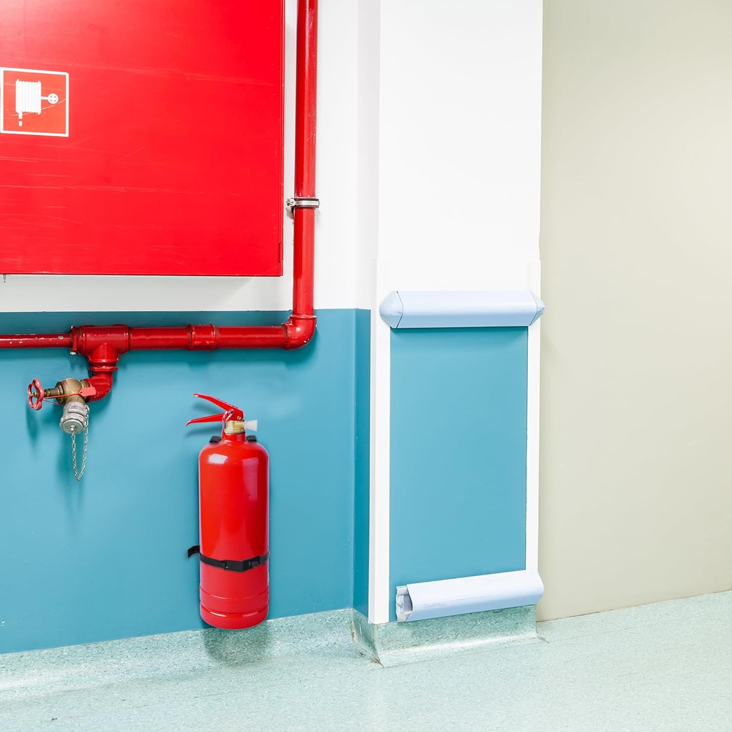 2 Pack Fire Extinguisher Brackets- 2.5 LB Fire Extinguisher Wall Mount Bracket-