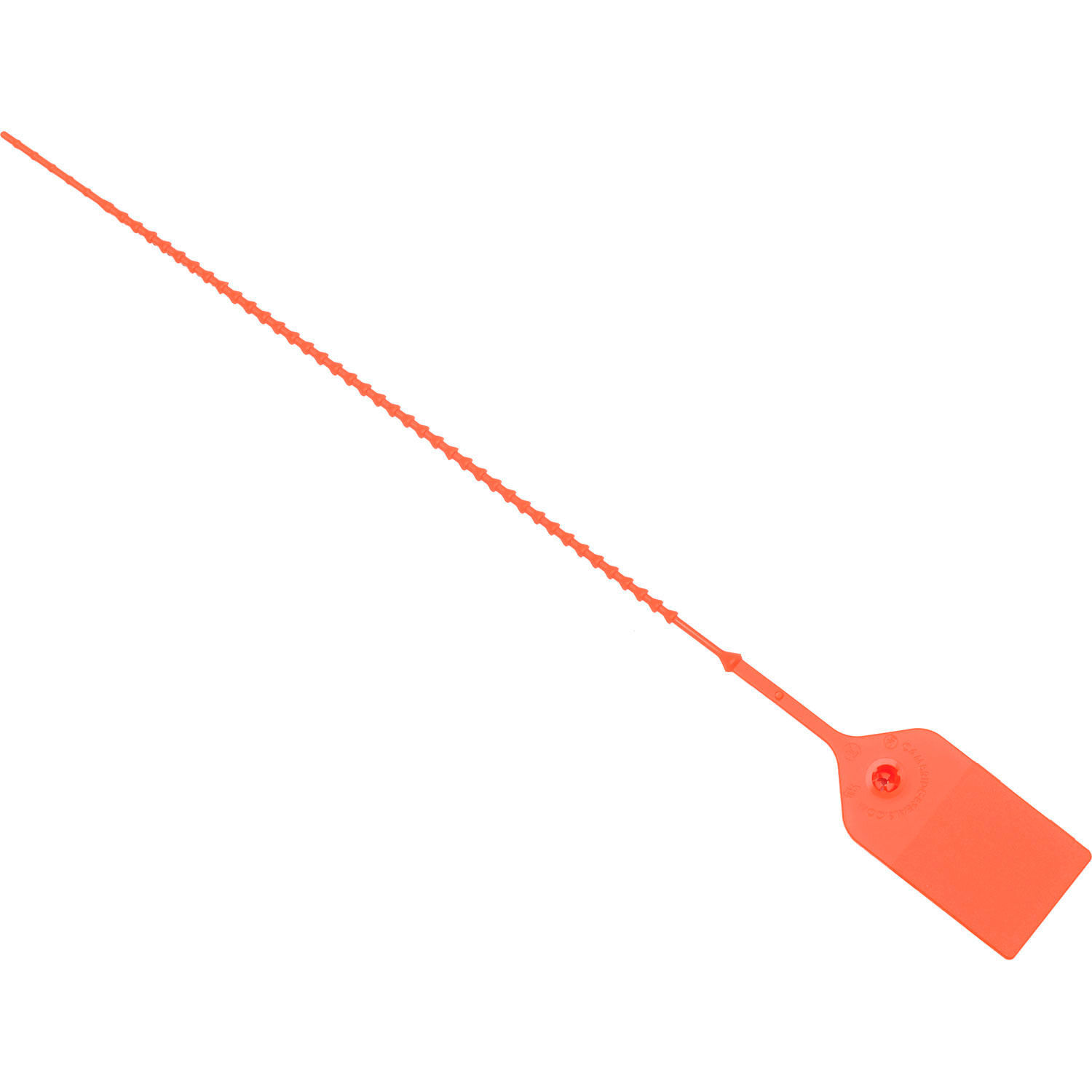 Adjustable Extinguisher Tamper Seal 9″L Orange 100/Pack