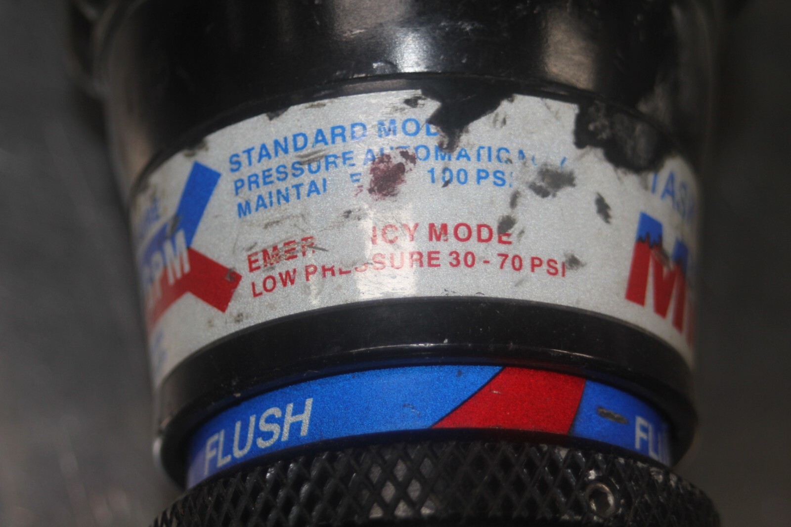 Fire Force Dual Pressure Fire Nozzle 70-200 GPM TFTH-170662