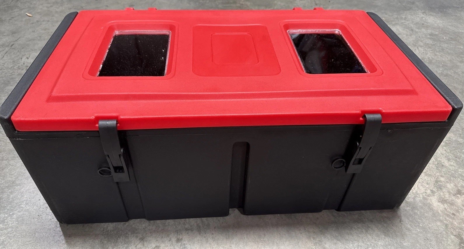 Jonesco JBDE73 Fire Extinguisher Cabinet, For 30 lb Tank, Surface Mount, Plastic