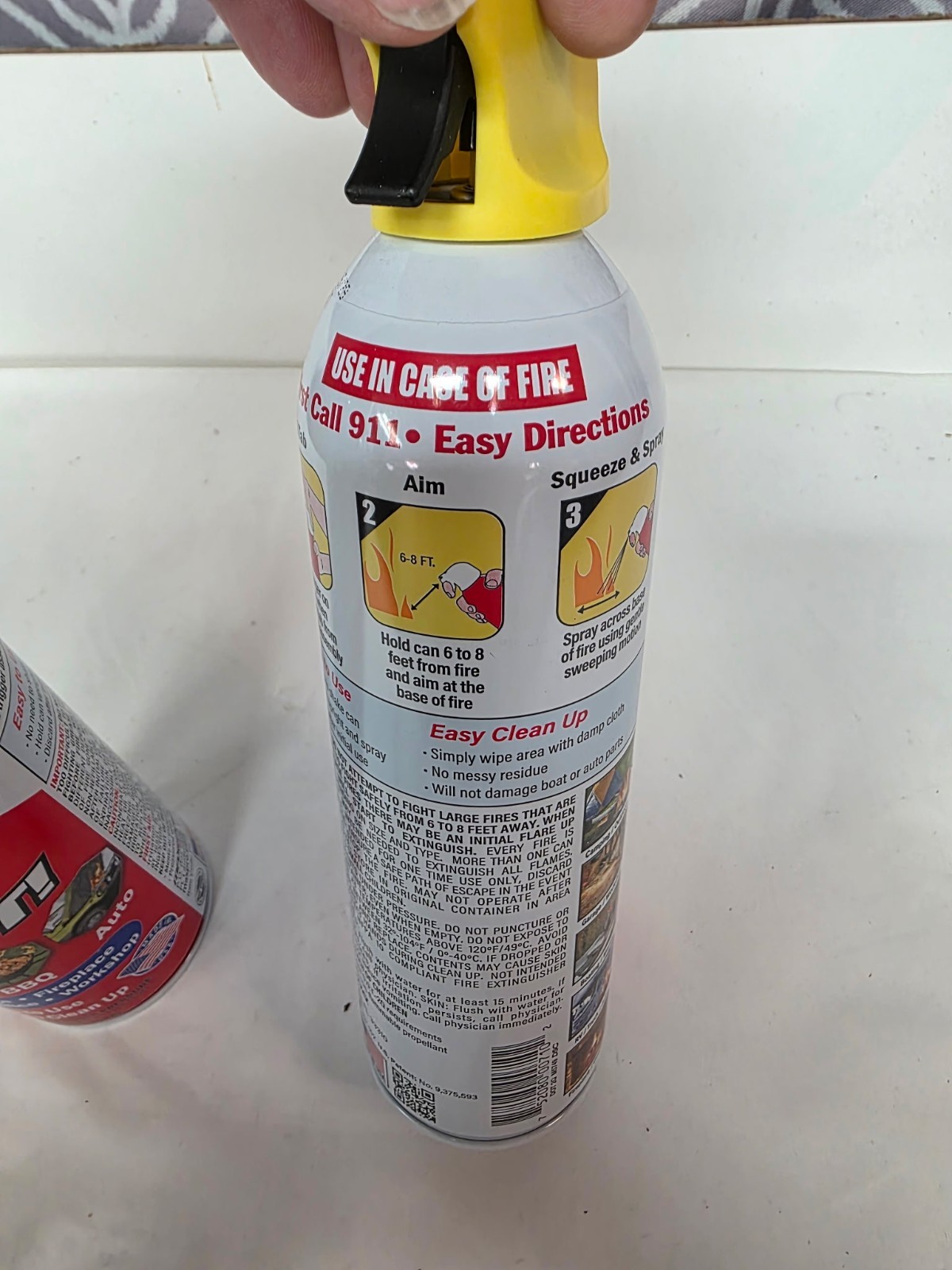 2 Pack Max Pro Fire Gone Suppressant/Extinguisher 16 oz. ea EX 8/15/2029